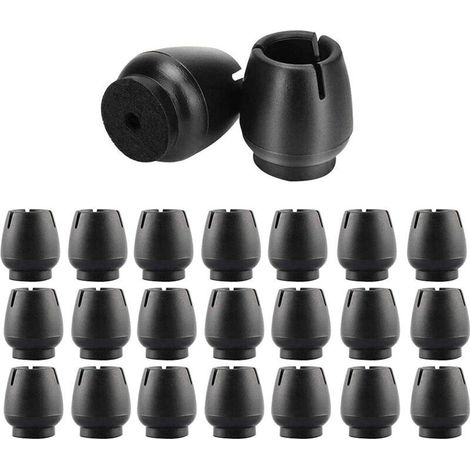 Protection Pied de Chaise, Tampon Chaise, 32 Pièces Table Antidérapant Caoutchouc de Chaise Pieds Anti-Scratches Feet Pads Protecteur avec Feutre Protecteur Caoutchouc Chaise Casquettes (12-16mm) (1/4)