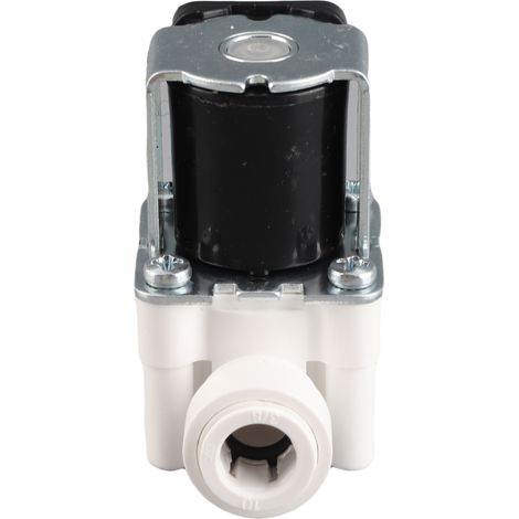 Électrovanne en plastique 3/8 pouce raccord rapide normalement fermée 220V AC (1/5)