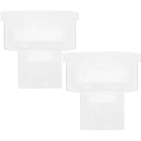 2 Pièces Rondelles de Robinet en Silicone Blanc Anti-fuite (1/5)
