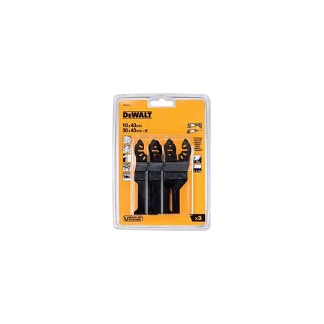 3 lames pour Multicutter DEWALT - multimatériaux - DT20713 (1/5)