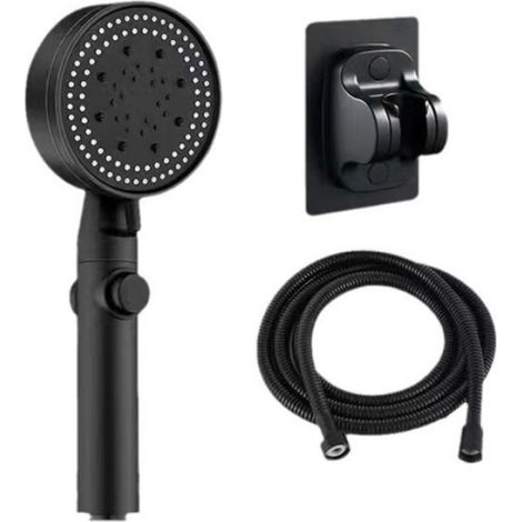 Pomme De Douche - Haute Pression - Tuyau 1,5 M - Support Inclus - Pour Usage Domestique (1/3)