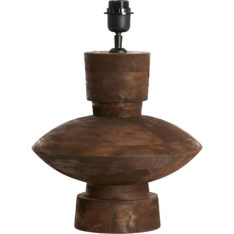 Light & Living - lampada da tavolo - Fiera - marrone - legno - (1/3)