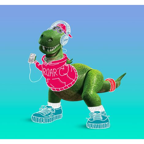 Poster géant intissé Toy Story Roar - 300 x 280 cm (1/5)