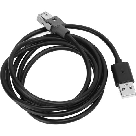 Câble USB AUX mâle Bluetooth de remplacement pour autoradio Citroën C2 C3 C4 C4l C5 C6 avec RD9 RD43 RD45 (1/5)