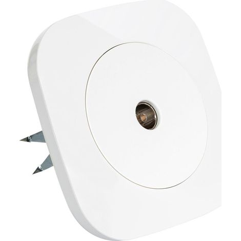 Toma TV Classic Round Blanco