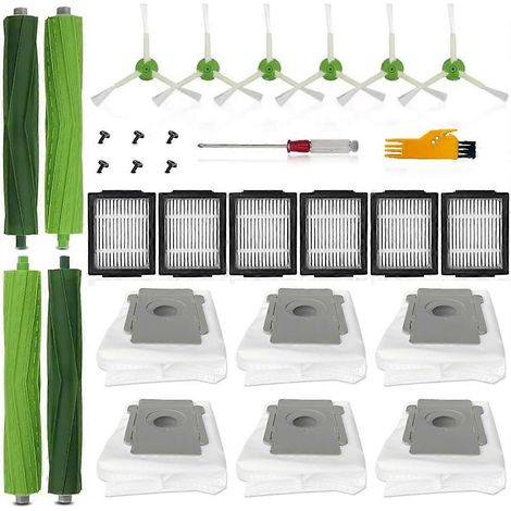 Pièces de rechange pour filtres iRobot Roomba séries I, E et J (I7, I7+, J6, J7+, I3, I3+, I4, I4+, I6, I6+, I8, I8+/Plus) (1/5)