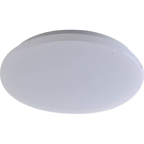 Lindby Lámparas de techo LED 'Kirkola' en Blanco Plástico