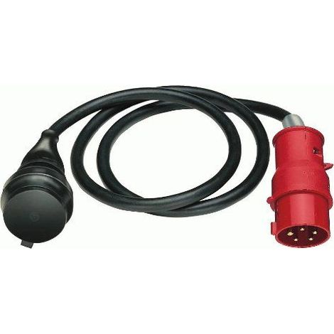 Brennenstuhl H07RN-F 3G1,5 Cable de extensión eléctrico 1,5m Negro (1/2)