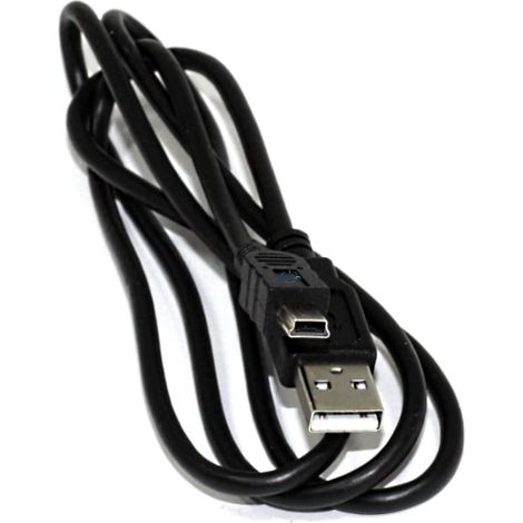 Cavo mini USB nero (1/2)