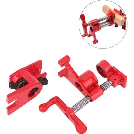 Étau de serrage vertical 3/4 pouce pour bois, outil de menuiserie à manivelle rapide pour charpentier (1/5)