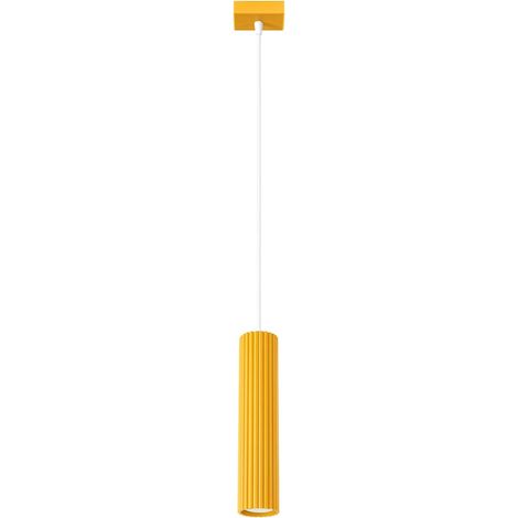 SOLLUX SL.2334 Lámpara colgante KARBON 1 amarillo - ref: SL.2334 (1/2)