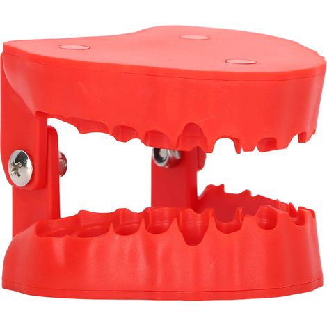 Porte-forets pour prothèses dentaires, organisateur portable pour 28 forets avec aimant rouge (1/5)
