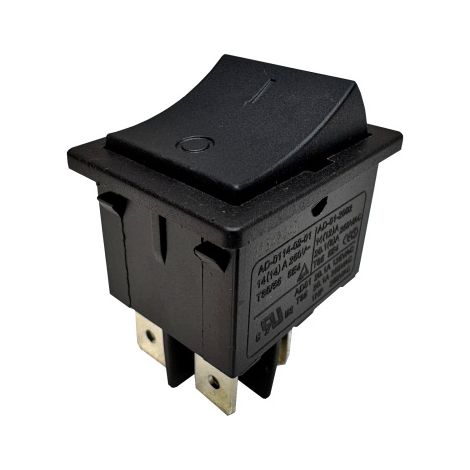 Shaihao AD-01-2002 Wippschalter Kippschalter 250V 20A 4Pin Schalter für Hochdruckreiniger uvm. (1/5)