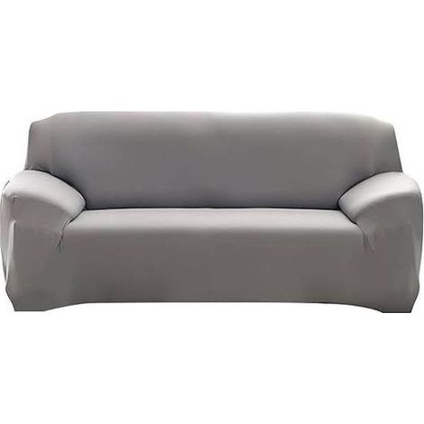 Stretch-Sofabezug für 2-Sitzer-Sofas (145-185 cm) – Polyester- und Elasthan-Gewebe – Flecken- und Abriebschutz – Kompatibel mit den meisten Sofas (1/5)