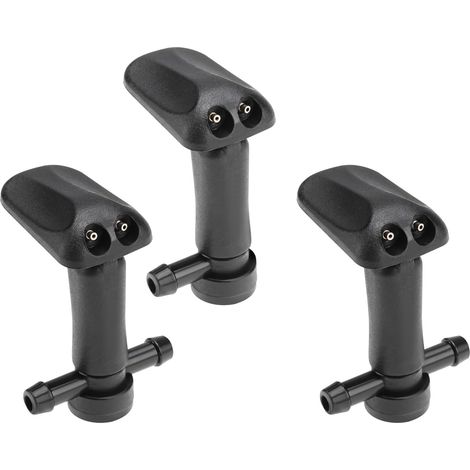 3 Pcs Car Wiper Nozzle Set Including Two Way Right One Way Left 12778850 12778849 Fits Sports 9-3 2003-2011 (1/5)
