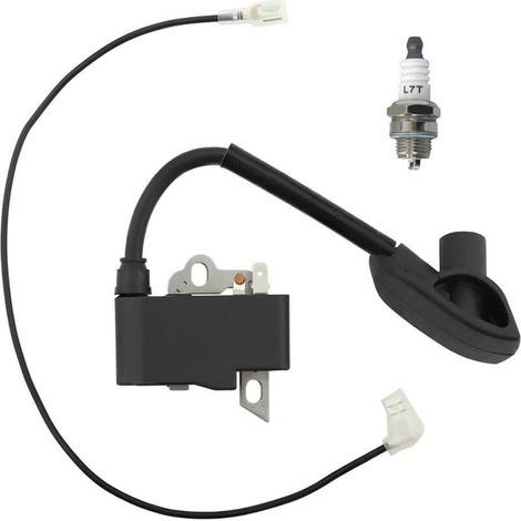Zündspule mit Zündkerze – Kompatibel mit Stihl FS90, FS110, FS100, FS130, FC90, FC95