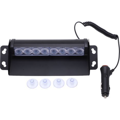 Feux Stroboscopiques LED Voiture Lampe Flash Avertissement Rouge Bleu Ultra Lumineux 6000K Universel (1/5)