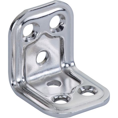PIASTRA 749/IN ANGOLARE INOX 30X30X30 MM- ALDEGHI LUIGI SPA- 5,0 pz