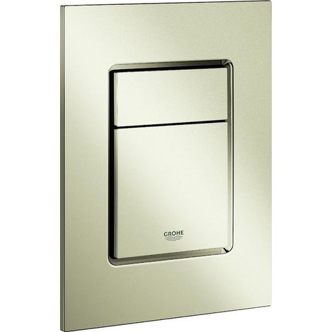 Plaque actionnement des toilettes GROHE Skate Cosmopolitan S 37535 2-Mengen/Start&Stopp nickel