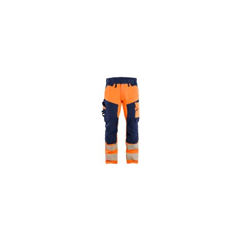 Pantalon de travail Blaklader stretch 4d haute visibilité renforcé