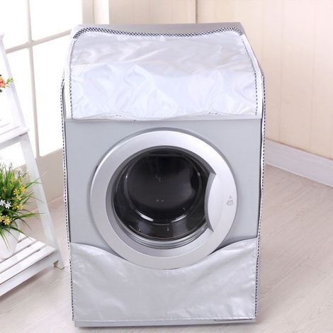 Housse pour machine à laver - 85 × 60 × 56 cm - Avec fermeture éclair - Imperméable-AquaForge (1/5)