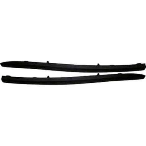 Spoiler de pare-choc avant gauche noir Mercedes ML (W163) phase 2 2001-2005