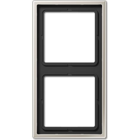 Jung Marco 2 vías, LS 990, IP 44, acero inoxidable, montaje vertical y horizontal ES 2982