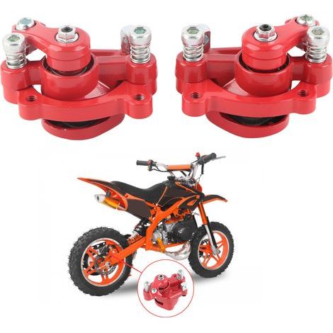 2 Pièces Étriers de Frein Avant Arrière pour Moto Poche 47cc 49cc 2 Temps Mini Moto Dirt (1/5)
