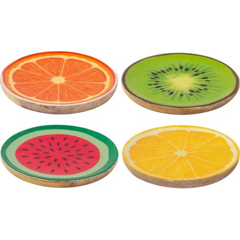 Signes Grimalt Plato Decoracion  Plato 4U Bandejas Multicolor 13x13x2cm 38443