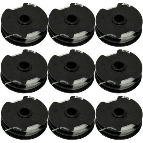 Bobines de rechange - Parkside - PRTA 20 Li C3 - Lot de 9 - Noir - Durable (1/4)