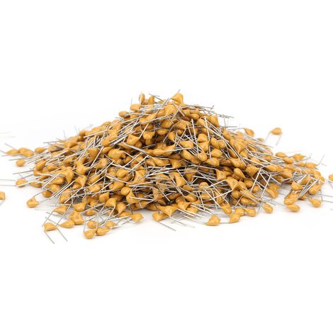 Condensateur Ceramique Monolithique - 683 pF - 50 V - Tolérance 10 % - Diamètre 5,08 mm - Pour Instruments Électroniques - Lot de 1000 Pièces (1/5)