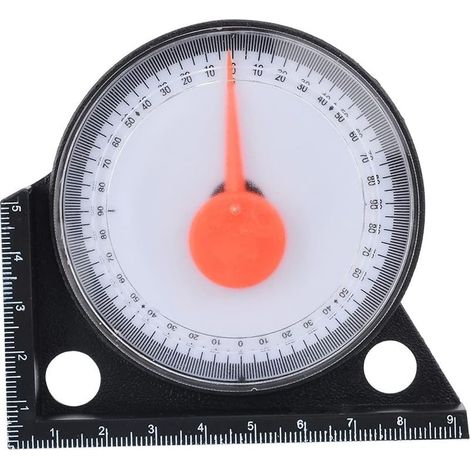 Mini inclinomètre outil de mesure rapporteur de niveau d'inclinaison détecteur d'angle clinomètre mètre d'angle de pente avec Base magnétique (1/3)