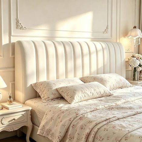 Housse de tête de lit épaisse - Housse de tête de lit 200 cm, housse de tête de lit (1/5)