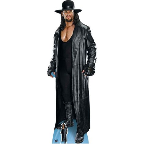 Figurine en carton Undertaker Légende Chapeau de marque et manteau 194 cm (1/4)