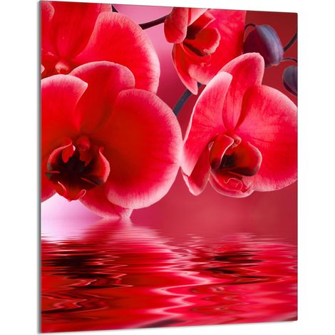 TABLA DE CORTAR DE VIDRIO 40x52 Orquídea (1/5)
