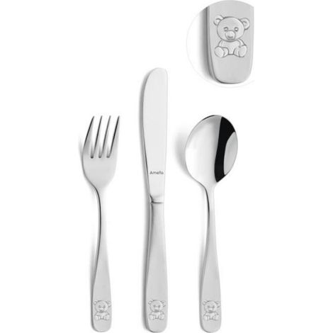 Amefa Set de coutellerie pour enfants 3 pcs Bear (1/4)