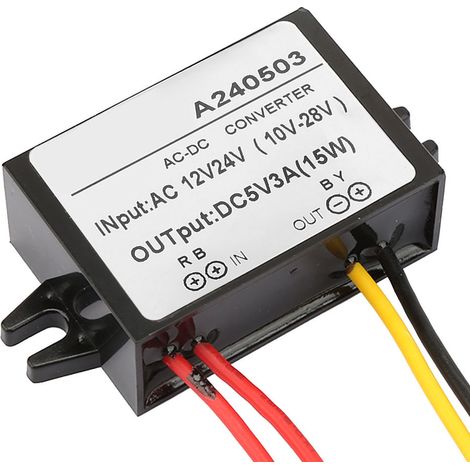 AC 12V 24V auf DC 5V Abwärtswandler AC/DC-Netzteilmodul (1/5)
