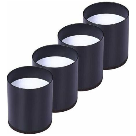 Set of 4 5cm carbon steel bed leg raisers – Load 4500kg – For heavy furniture – Easy installation with self-adhesive pads (1/5)