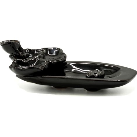 Brûleur d'encens à reflux - Étang de lotus et porte-bâton d'encens- Vendu par 1 (1/2)