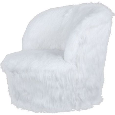 Fauteuil Enfant Design "Nanny" 47cm Blanc (1/3)