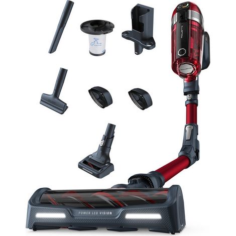 Rowenta X-FORCE FLEX 11.60 Animal Care Scopa Ricaricabile senza Sacco Potenza 130 W Colore Grigio / Rosso (1/5)