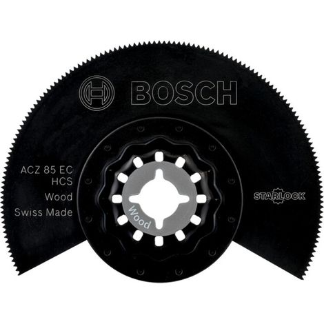 Lame de scie à segment Bosch ACZ 85 EC Bois, HCS, 85 mm 10 pièces