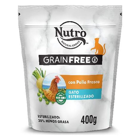 Nutro Grain Strilise Strilise Chats adulte, Poulet, 400 gr