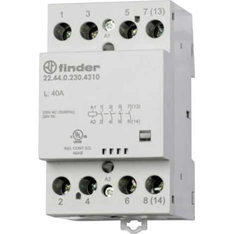 Finder 22.44.0.230.4610 Installationsschütz 2 Öffner, 2 Schließer 440 V/AC 1 St.