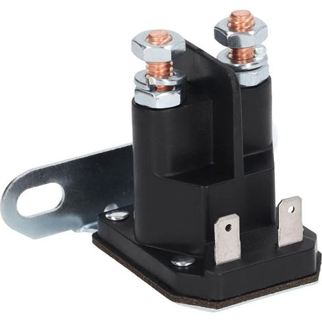 Solénoïde de relais de démarreur, accessoires de tracteur de pelouse 12V Cuivre ABS en aluminium pour MTD 725 04439B (1/5)