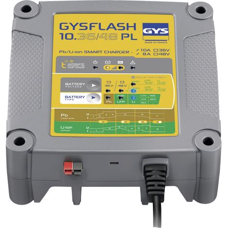 GYS GYSFLASH 10.36/48 PL 027060 Automatikladegerät 36 V, 48 V (1/5)