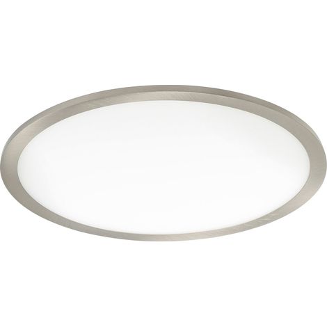Apparecchio da incasso Fueva Flex Round Nickel-Matt H: 2,5 Ø: 22.5 cm 4000K