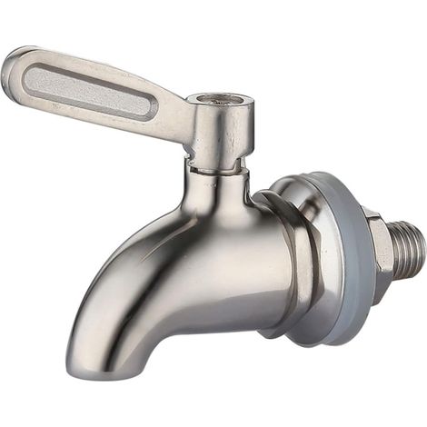 Robinet en acier inoxydable, robinet à vinaigre, distributeur de boissons, robinet à vin ou à bière (12 mm)-AquaForge (1/5)