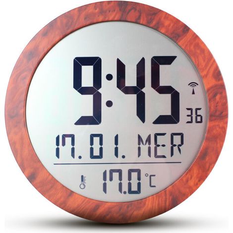 Digital Radio-Controlled Clock - Ø21 - Alarm Clock (1/4)