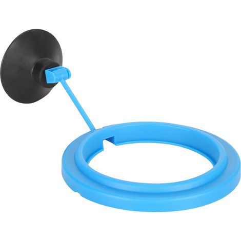 Anneaux d'alimentation pour poissons d'aquarium, petit distributeur de nourriture flottant avec ventouse, rond (1/5)